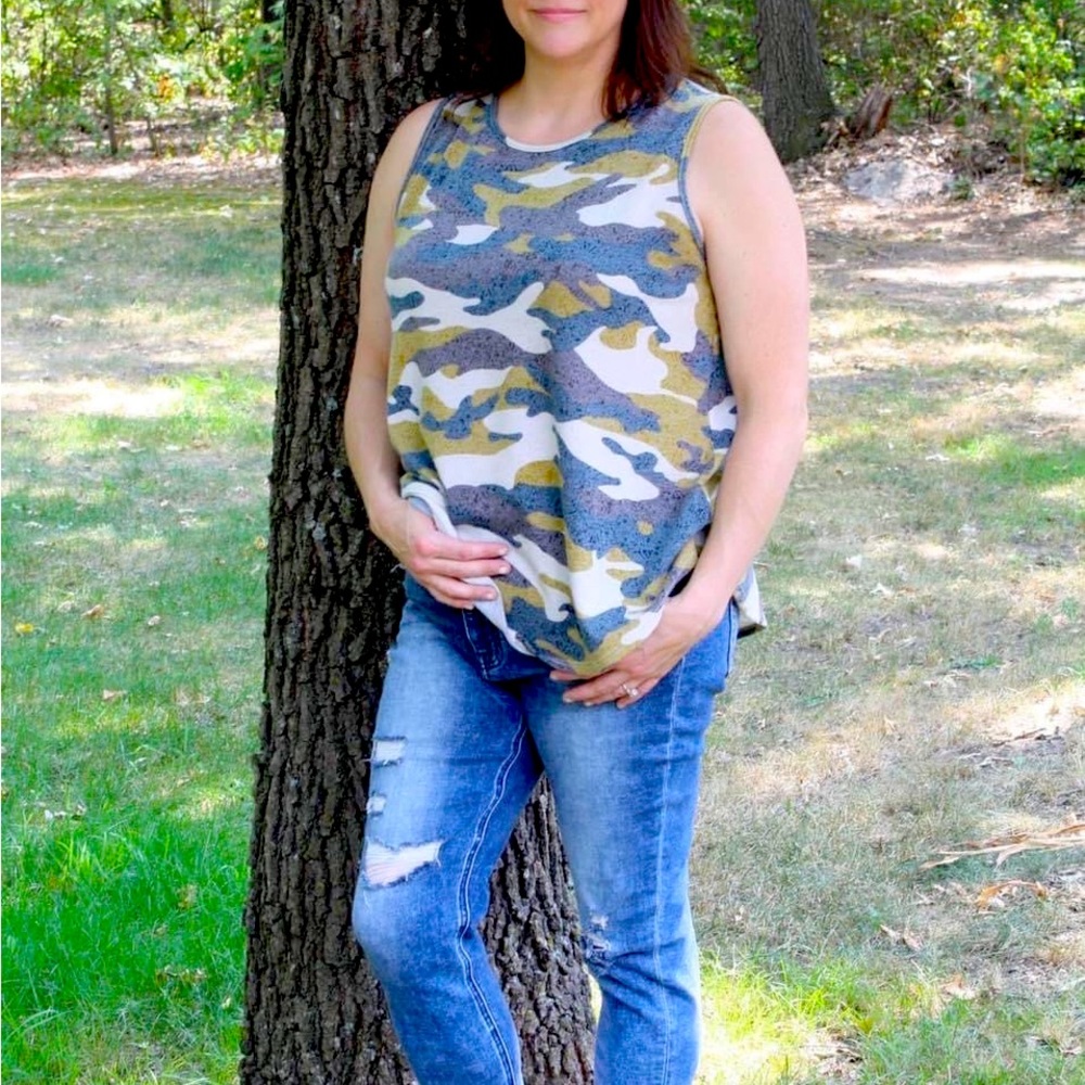 Heather Camo tank